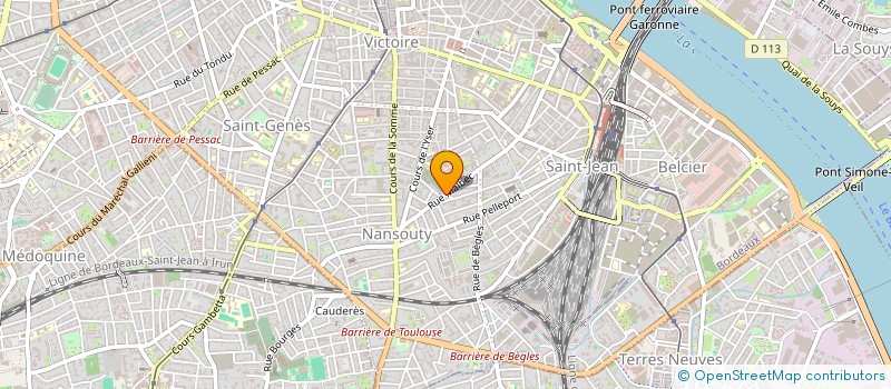 localisation de l'entreprise BORDEAUX-BASTIA  BORDEAUX