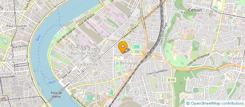 localisation de l'entreprise BORDEAUX BASTIDE RACLETTES  BORDEAUX