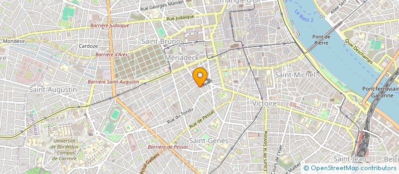 localisation de l'entreprise BORDEAUX BEACH CHILLERS  BORDEAUX