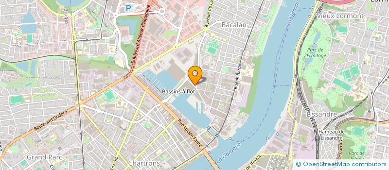 localisation de l'entreprise BORDEAUX BLENDS  BORDEAUX