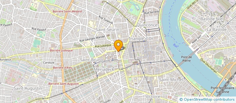 localisation de l'entreprise BORDEAUX BONNAC à BORDEAUX