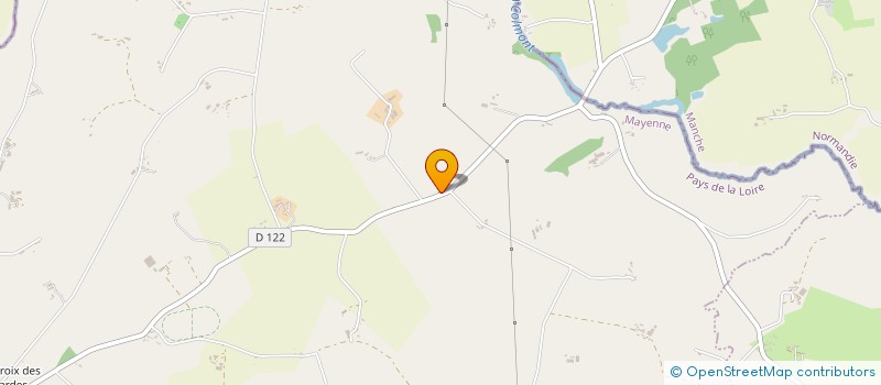 localisation de l'entreprise BORDEAUX-BOULET à FOUGEROLLES-DU-PLESSIS