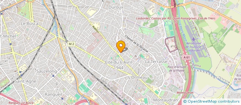 localisation de l'entreprise BORDEAUX BOUTHIER à TOULOUSE