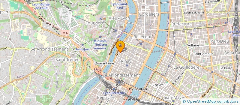 localisation de l'entreprise BORDEAUX BRAZZA à LYON