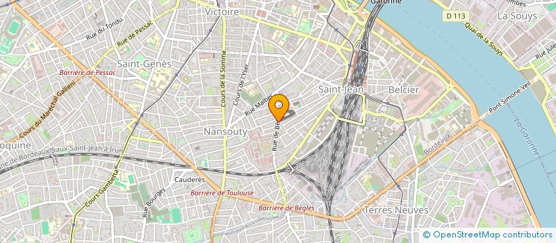 localisation de l'entreprise BORDEAUX-BRODERIE  BORDEAUX