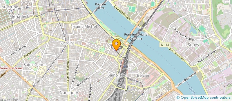 localisation de l'entreprise BORDEAUX BUZINESS.COM à BORDEAUX