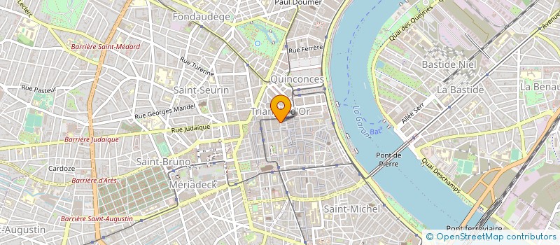 localisation de l'entreprise BORDEAUX BY NIGHT PRODUCTIONS SARL  BORDEAUX