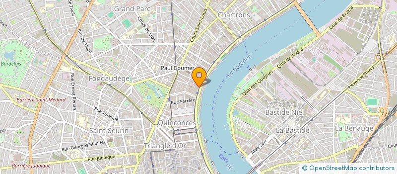 localisation de l'entreprise BORDEAUX CITE MONDIALE  BORDEAUX