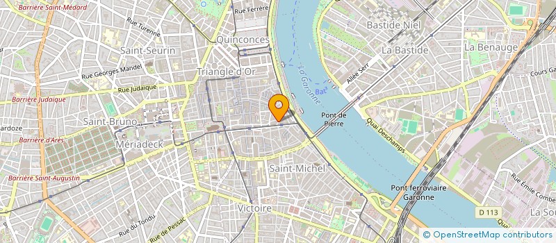 localisation de l'entreprise BORDEAUX CLIC CLAC  BORDEAUX