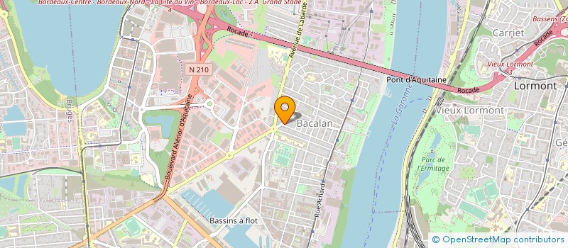 localisation de l'entreprise BORDEAUX CLIMATISATION à BORDEAUX