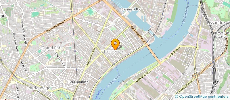 localisation de l'entreprise BORDEAUX COLLECTIF BURLESQUE  BORDEAUX