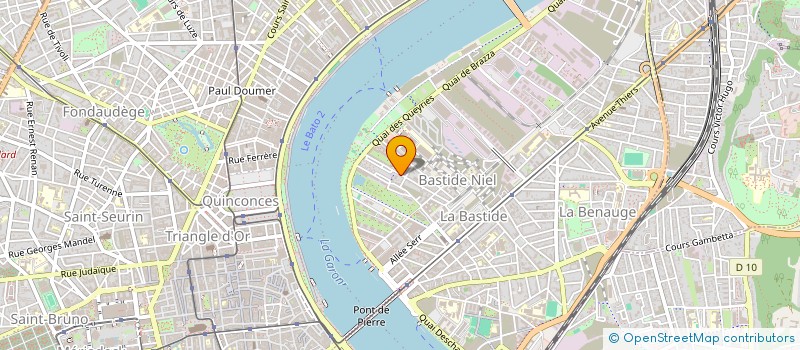 localisation de l'entreprise BORDEAUX CONCILIUM  BORDEAUX