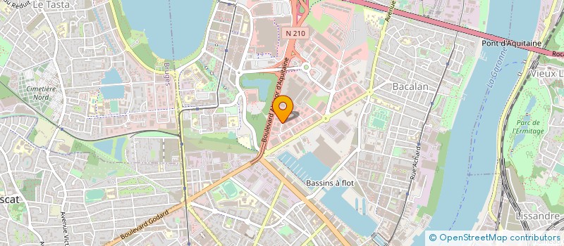 localisation de l'entreprise BORDEAUX CONSEILS ET SERVICES  BORDEAUX