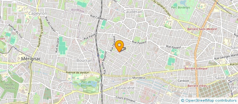 localisation de l'entreprise BORDEAUX COURTAGE à BORDEAUX