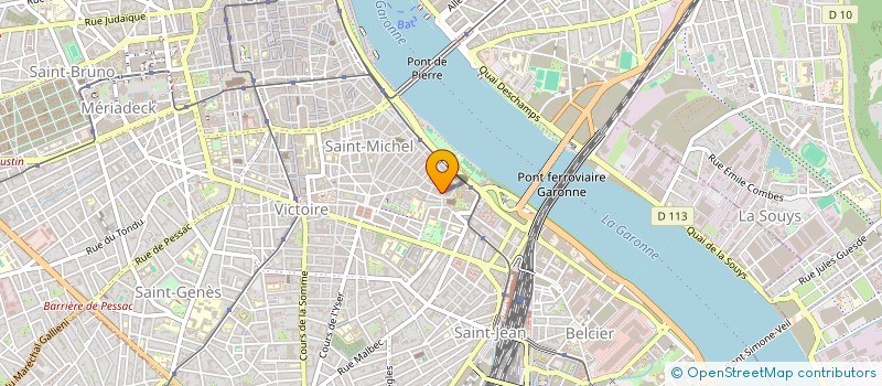 localisation de l'entreprise BORDEAUX COURTAGE ASSURANCES  BORDEAUX