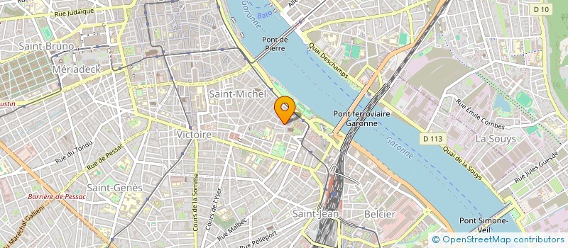 localisation de l'entreprise BORDEAUX COURTAGE ASSURANCES  BORDEAUX