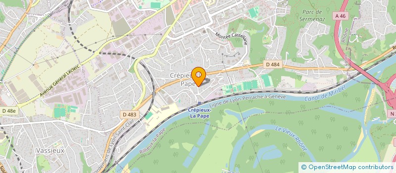 localisation de l'entreprise BORDEAUX COURTAGE & STRATEGIE ASSURANCES  RILLIEUX-LA-PAPE