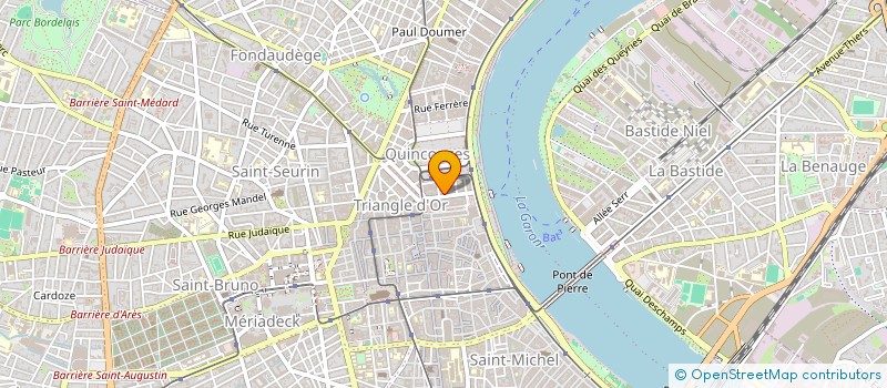 localisation de l'entreprise BORDEAUX CROISIERE à BORDEAUX