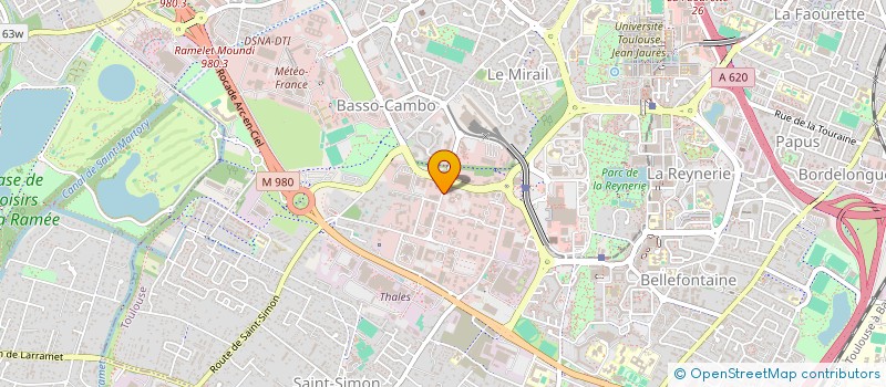 localisation de l'entreprise BORDEAUX DOMAINES à TOULOUSE