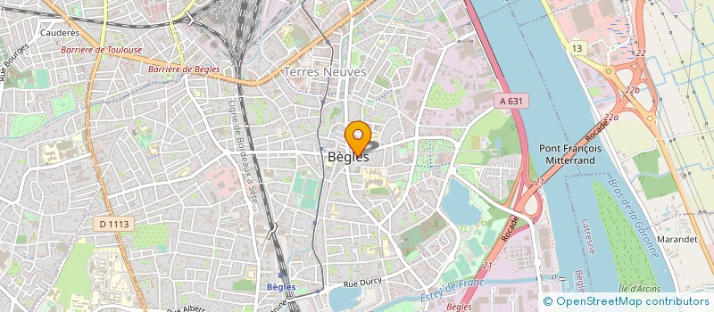 localisation de l'entreprise BORDEAUX ECOLE NUMERIQUE à BORDEAUX