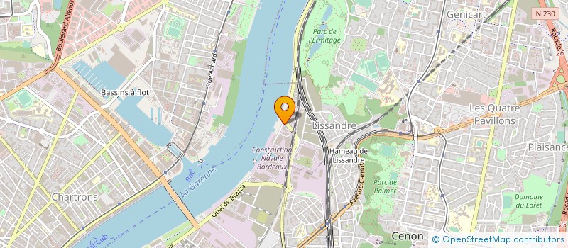 localisation de l'entreprise BORDEAUX EN PRIMEURS SAS à BORDEAUX