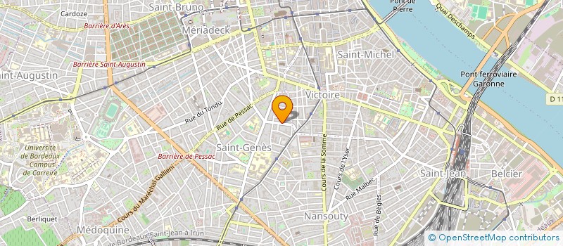 localisation de l'entreprise BORDEAUX ENSEMBLE à BORDEAUX