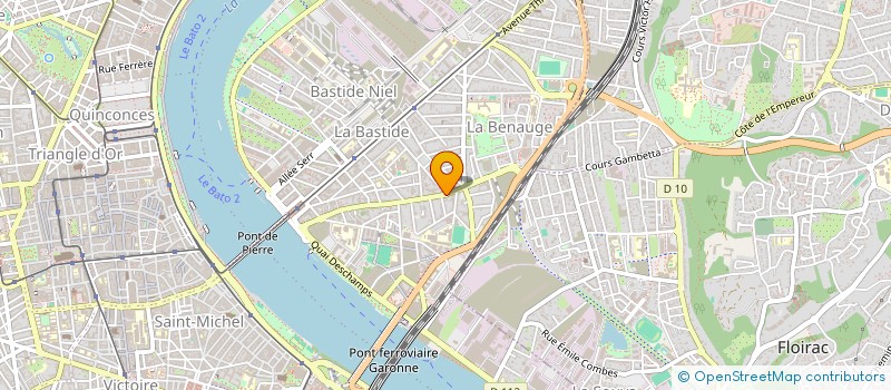 localisation de l'entreprise BORDEAUX EUROP'RAID  BORDEAUX