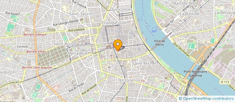 localisation de l'entreprise BORDEAUX EVASION VOYAGES à BORDEAUX