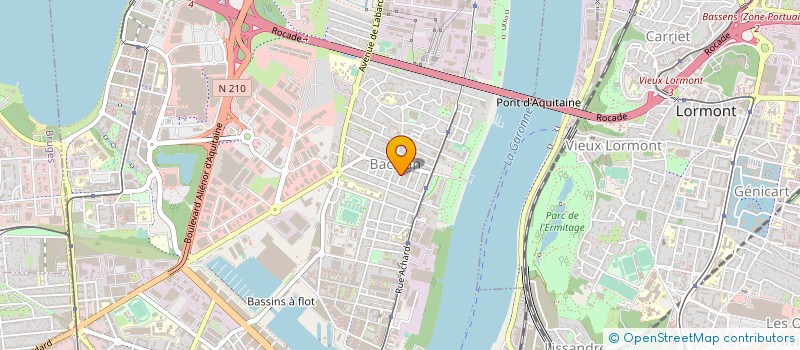 localisation de l'entreprise BORDEAUX EVENTS AND MORE SAS  BORDEAUX