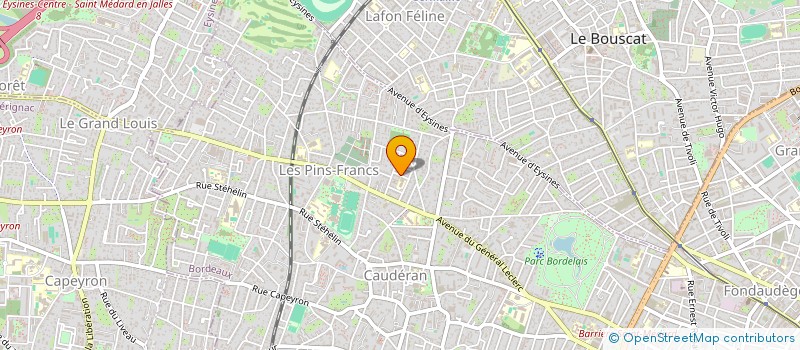 localisation de l'entreprise BORDEAUX EXCEL'IMMO & CONSEILS  BORDEAUX