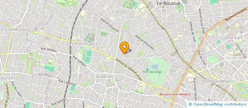 localisation de l'entreprise BORDEAUX FIRST IMMOBILIER  BORDEAUX