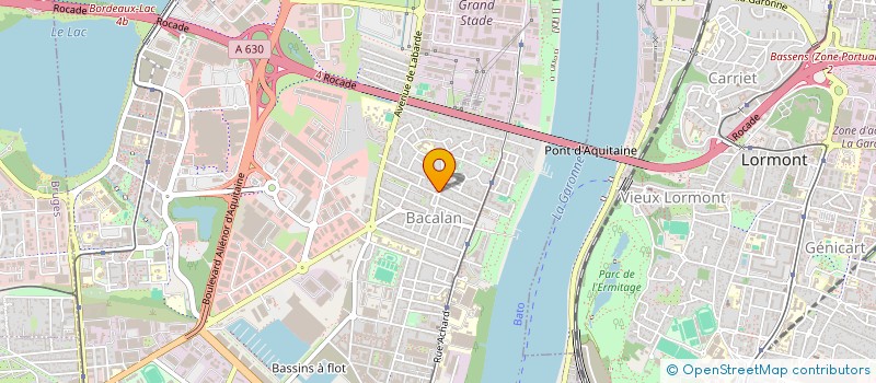 localisation de l'entreprise BORDEAUX GLOBE FERMETURES à BORDEAUX