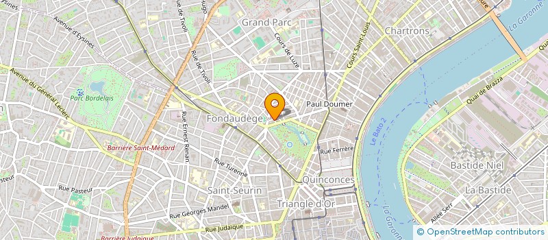 localisation de l'entreprise BORDEAUX GRAVELOTTE  BORDEAUX