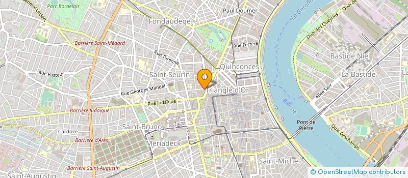 localisation de l'entreprise BORDEAUX INVESTISSEMENT ET GESTION à BORDEAUX