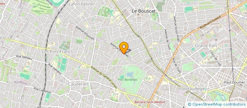 localisation de l'entreprise BORDEAUX JUDAIQUE  BORDEAUX