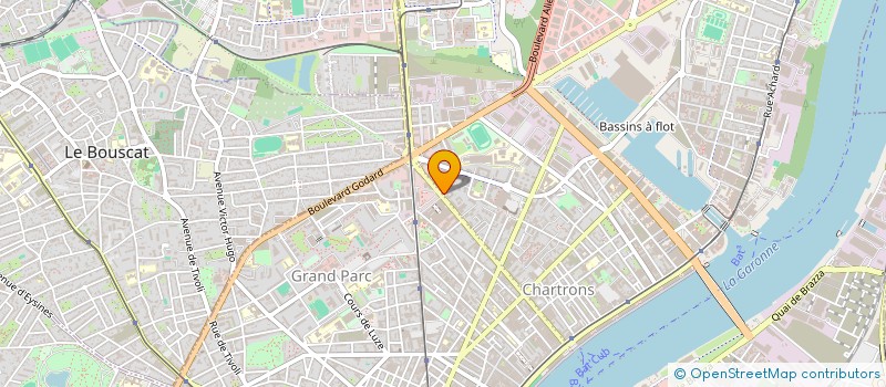 localisation de l'entreprise BORDEAUX JURIS CONSEIL à BORDEAUX