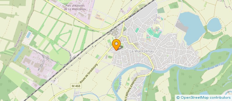 localisation de l'entreprise BORDEAUX MDB  LA WANTZENAU