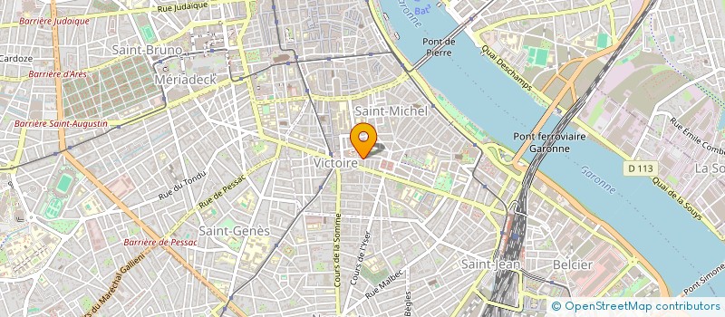 localisation de l'entreprise BORDEAUX MEUBLES à BORDEAUX
