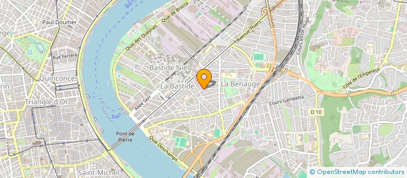 localisation de l'entreprise BORDEAUX OCEAN PADDLERS CLUB  BORDEAUX