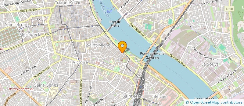 localisation de l'entreprise BORDEAUX PRESTIGE CUISINE à BORDEAUX