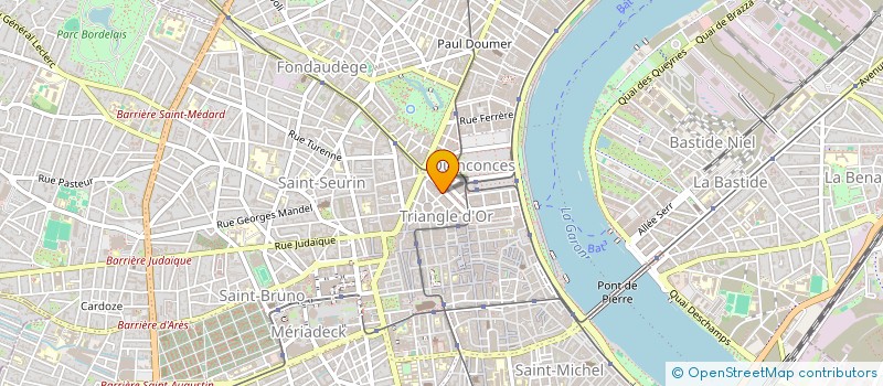 localisation de l'entreprise BORDEAUX QUAIL GENETICS  BORDEAUX