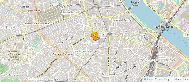 localisation de l'entreprise BORDEAUX RIDERS  BORDEAUX