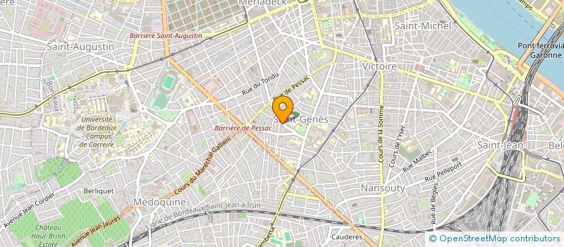 localisation de l'entreprise BORDEAUX SKATE CULTURE - BSC  BORDEAUX