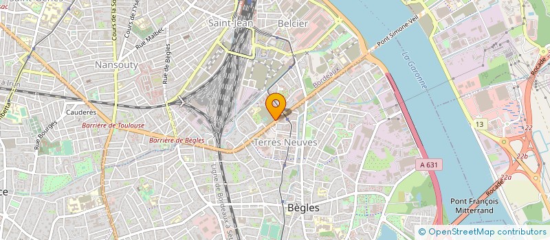 localisation de l'entreprise BORDEAUX TERMITES à BORDEAUX