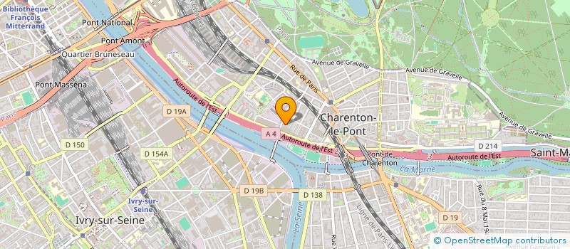 localisation de l'entreprise BORDEAUX-VIGNERON  CHARENTON-LE-PONT