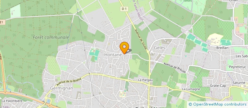 localisation de l'entreprise BORDEAUX VTC TRANSPORT  GEMEAUX