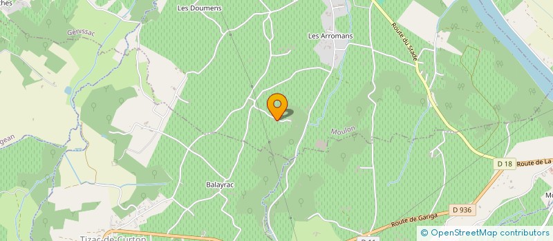 localisation de l'entreprise BORDEAUX WINE TRADE  GUILLAC