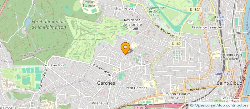 localisation de l'entreprise BORDELAIS LOMER à GARCHES