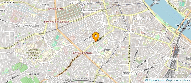 localisation de l'entreprise BORDELAISE AVANCEMENT DIFF  BORDEAUX