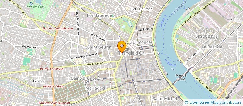 localisation de l'entreprise BORDELAISE DE BRICOLAGE  BORDEAUX